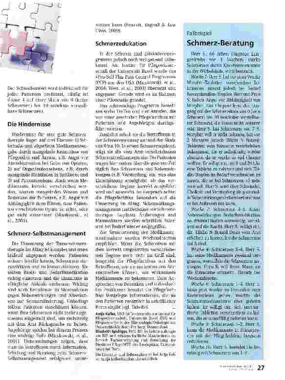 Vorschauseite 2: Tumorschmerzen in den Griff bekommen