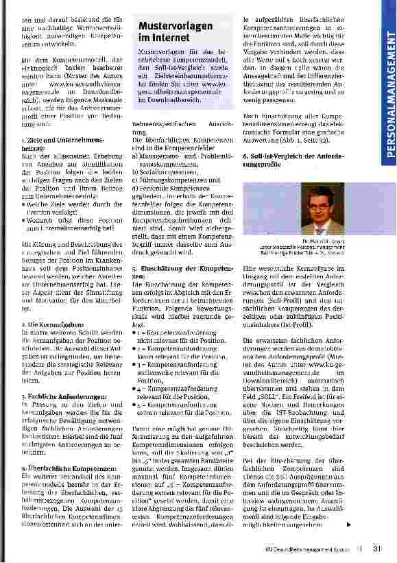 Vorschauseite 2: Kompetenzbasiertes Personalmanagement