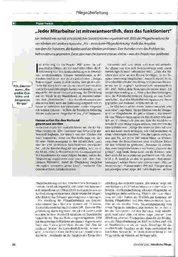 Vorschauseite 1: Jeder Mitarbeiter ist mitverantwortlich, dass das funktioniert