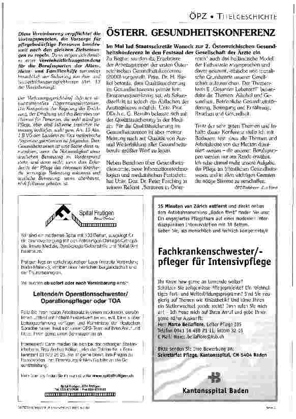 Vorschauseite 4: ICNP - die Bais für Entwicklung