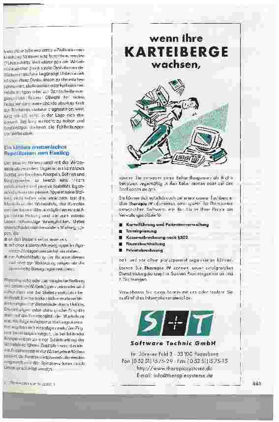 Vorschauseite 2: Entwicklung einer Trainingssandalezur Behandlung von Haltungsschäden