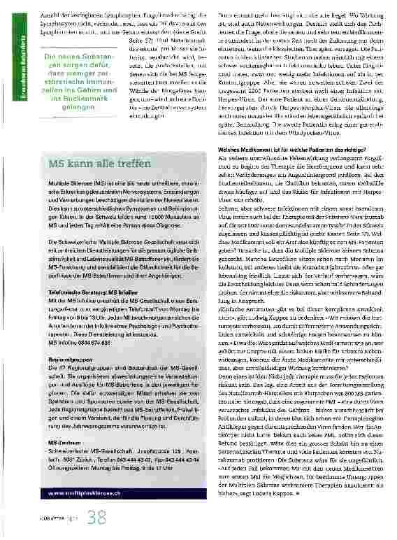 Vorschauseite 3: Besserer Schutz vor dem nächsten Schub