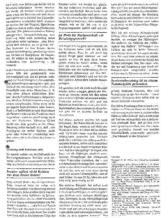 Vorschauseite 3: Beratung im Alltag eines Altenpflegers (I)
