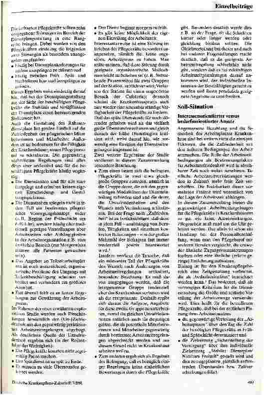 Vorschauseite 2: Arbeitszeitregelungen