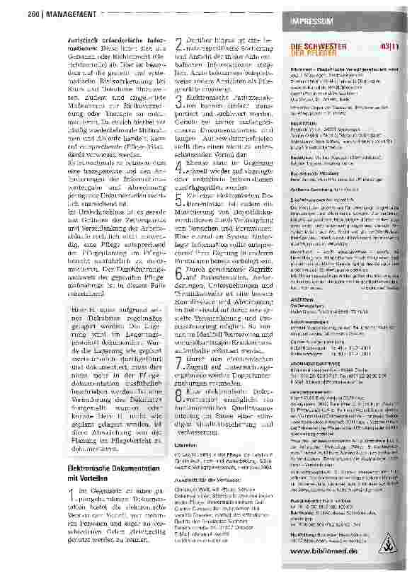Vorschauseite 5: Dokumentation in der PflegeFür alle Fälle dokumentiert