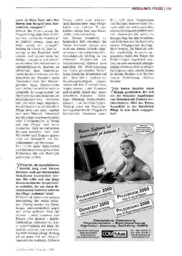Vorschauseite 3: Auch alte Menschen haben ein körperliches Lustempfinden