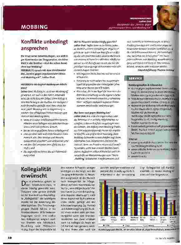Vorschauseite 3: Mobbing in der Pflege