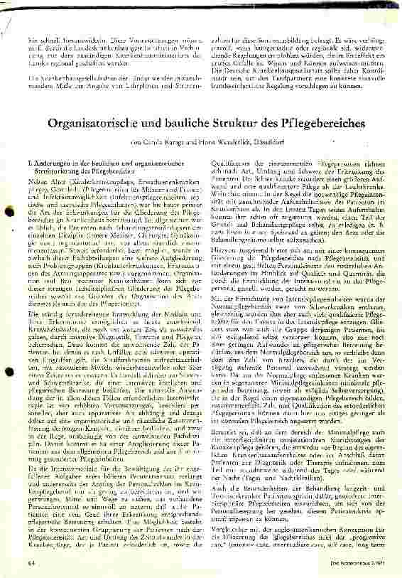Vorschauseite 4: Vorschläge für Form, Ausbildungsmodus u. Inhalt der tariflich vereinbarten Sonderausbildung für Krankenpflegekräfte in der Intensivmedizin