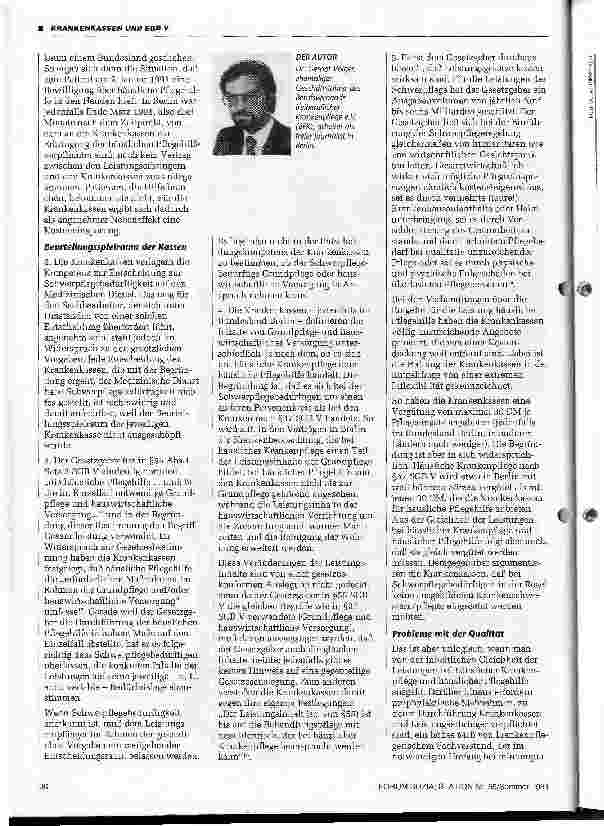 Vorschauseite 4: Im Rechtsdschungel der Schwerpflege