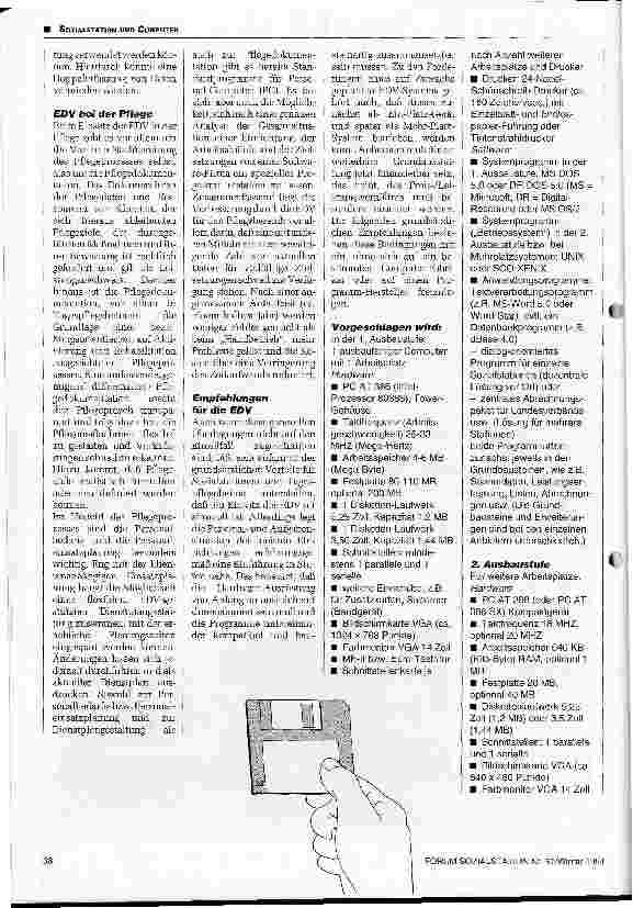 Vorschauseite 2: Die Routine per Maschine