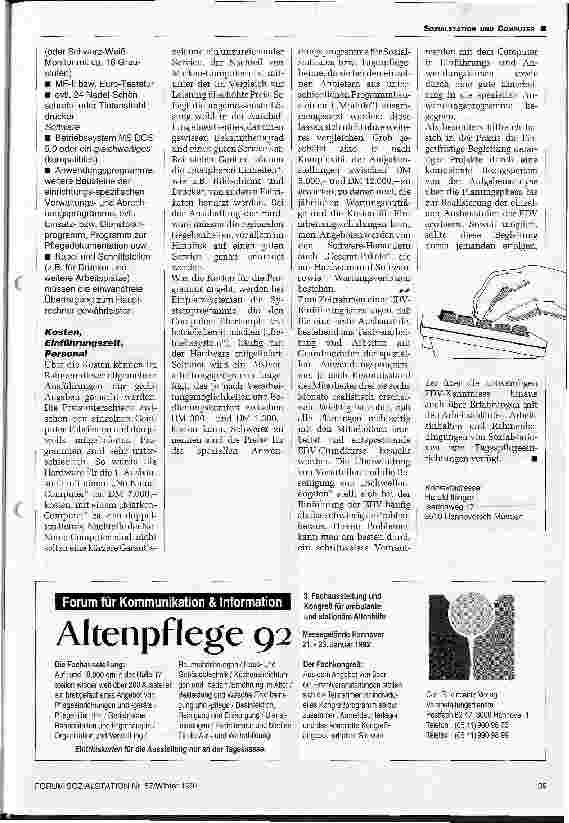 Vorschauseite 3: Die Routine per Maschine