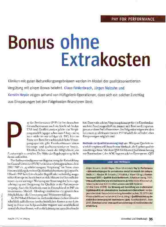 Vorschauseite 2: Bonus ohne Extrakosten