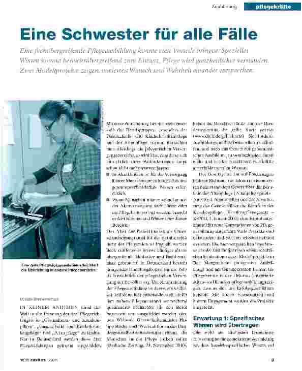 Vorschauseite 1: Eine Schwester für alle Fälle