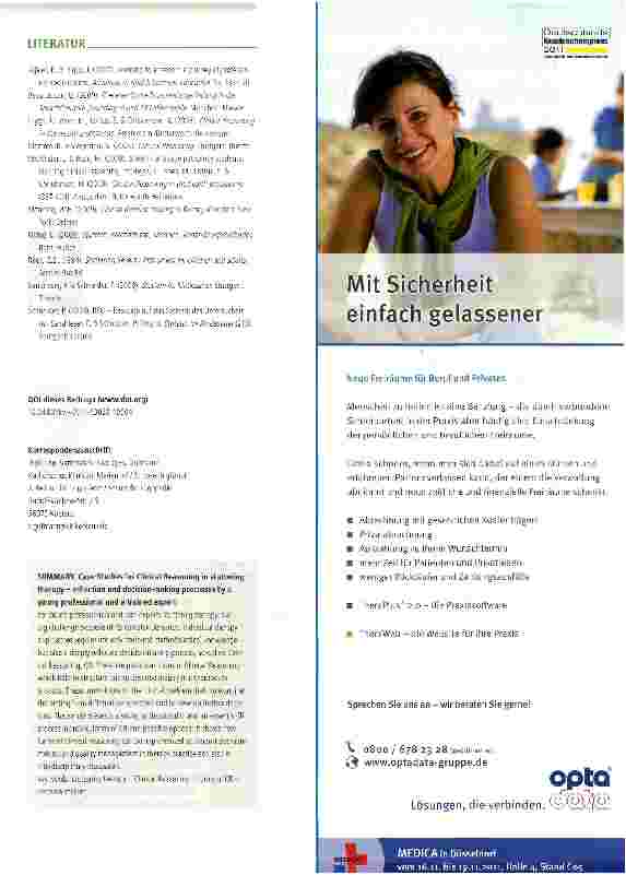Vorschauseite 6: Fallbeispiele für Clinical Reasoning in der Stottertherapie