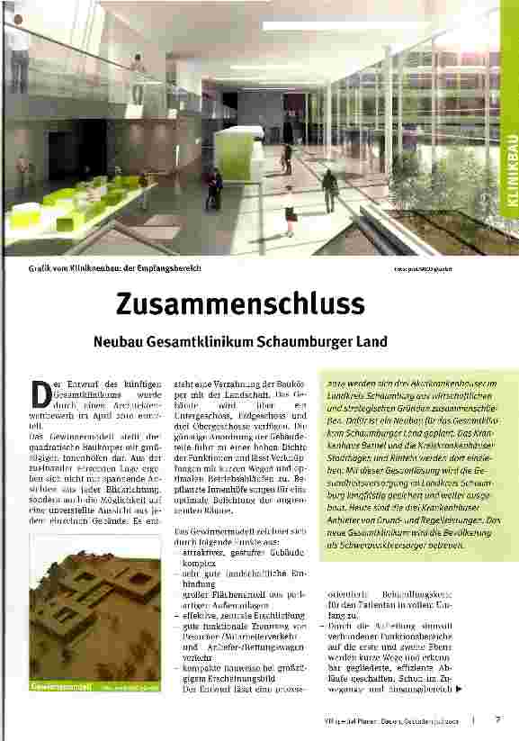 Vorschauseite 1: Zusammenschluss