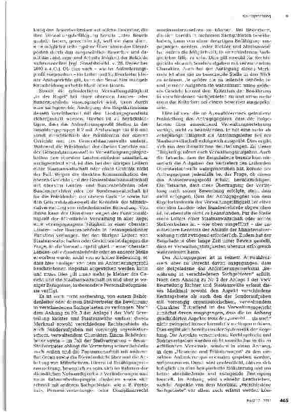 Vorschauseite 4: Bindung an das Anforderungsprofil bei Auswahlentscheidungen