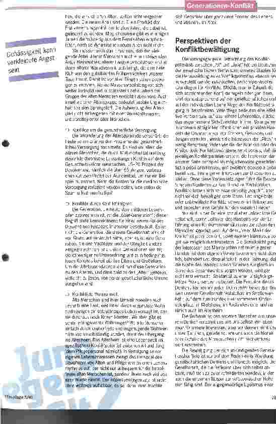 Vorschauseite 5: Vorurteile, Fehldeutungen, falsches Verhalten Plädoyer für einen produktiven Umgang der Jungen mit den Alten