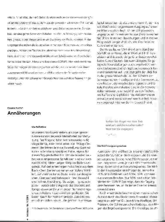 Vorschauseite 1: Annäherungen