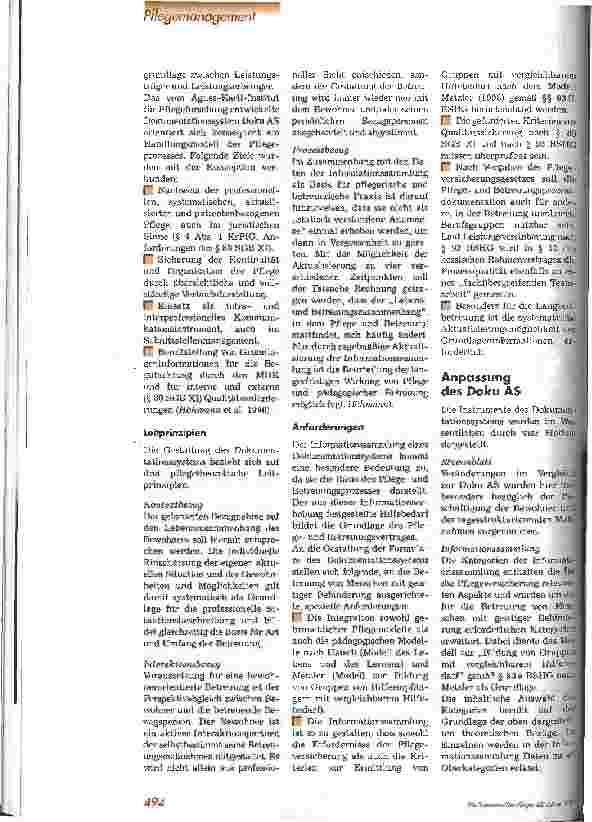 Vorschauseite 3: Intregriertes Doku-System für die Behindertenhilfe