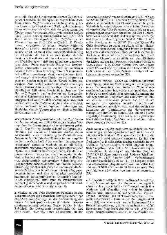 Vorschauseite 6: Ein Komet am finnischen Ärztefirmament: Johann Ferdinand Heyfelder als Mitglied der Finnischen Ärztegesellschaft