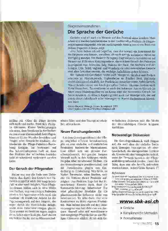 Vorschauseite 4: Gerüche in der PflegeHilfe aus der Pflanzenküche