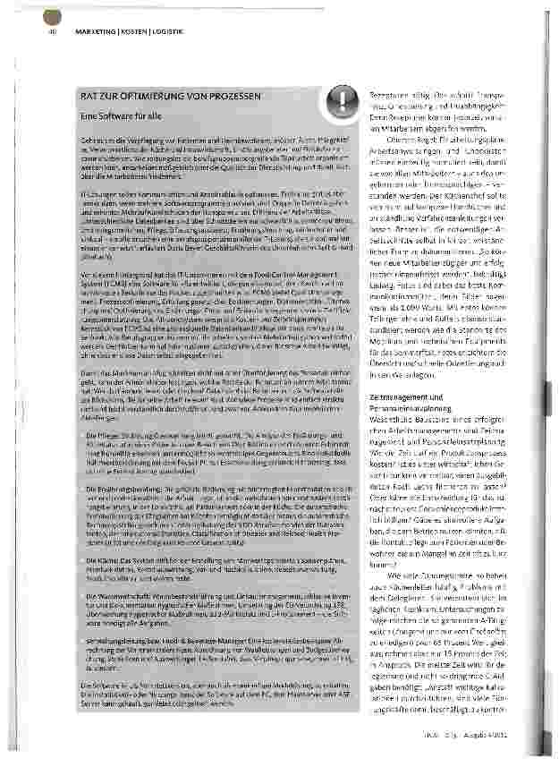 Vorschauseite 3: Planen, ordnen - gewinnen!