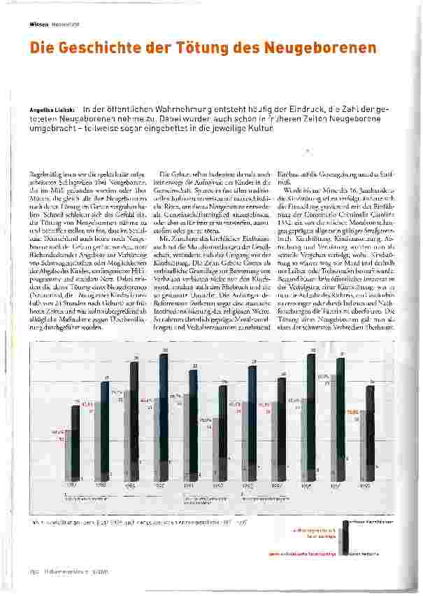 Vorschauseite 1: Die Geschichte der Tötung des Neugeborenen