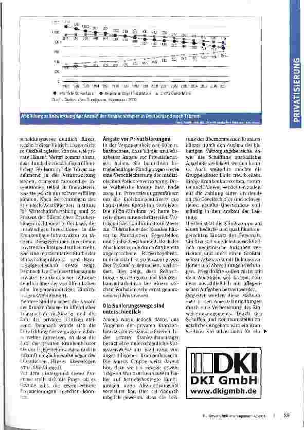 Vorschauseite 2: Wer hat Angst vor den Privaten?