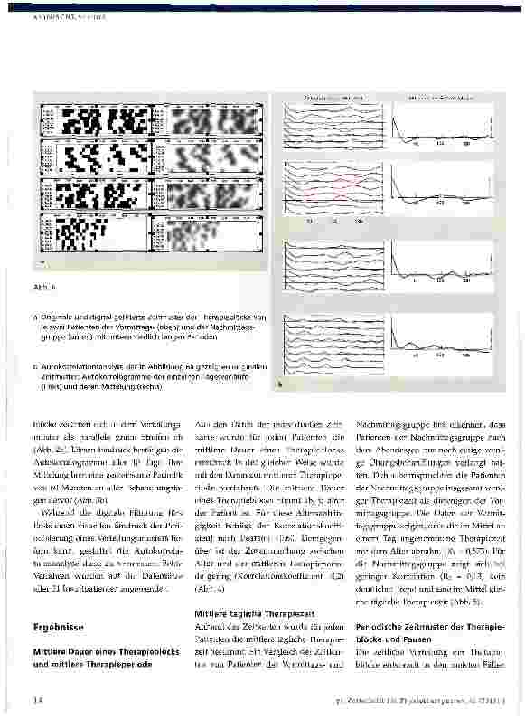 Vorschauseite 6: Chronobiologische Frührehabilitation nach Schlaganfällen