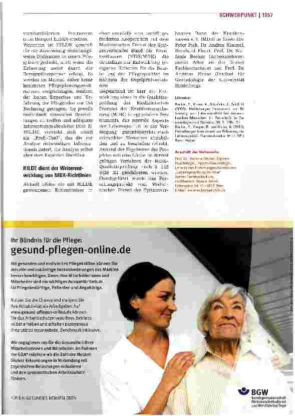Vorschauseite 6: Wohlbefinden bei Demenz gezielt fördern