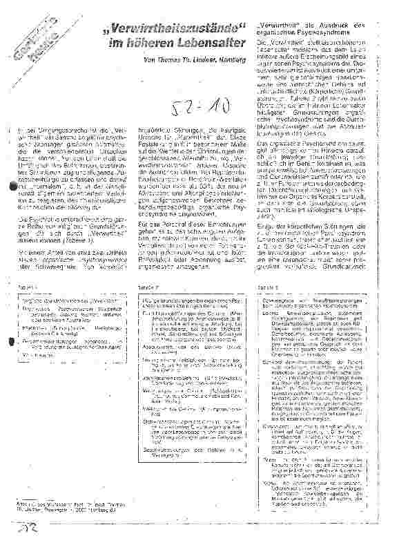 Vorschauseite 1: Verwirrtheitszustände im höheren Lebensalter