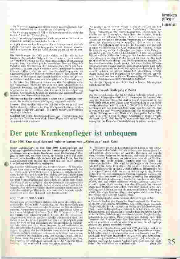 Vorschauseite 2: Die Grenzen der Leasing-Schwester // Stellungnahme der BALK zur Arbeitnehmerüberlassung ausländischer Krankenpflegekräfte