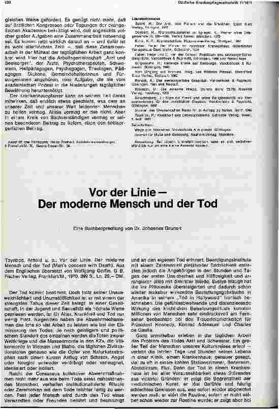 Vorschauseite 6: Die Krankenhausseelsorge