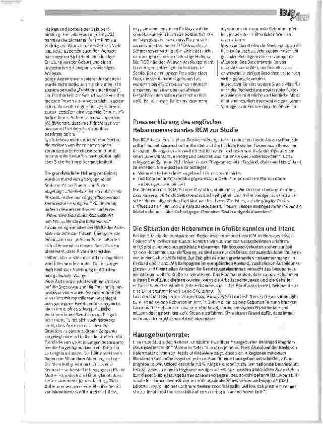 Vorschauseite 3: Nationaler Kaiserschnittreport NSCSA aus Großbritannien