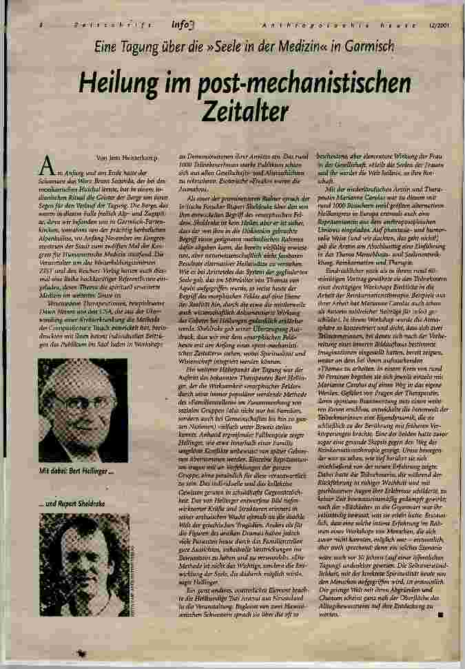 Vorschauseite 1: Heilung im post-mechanistischen Zeitalter