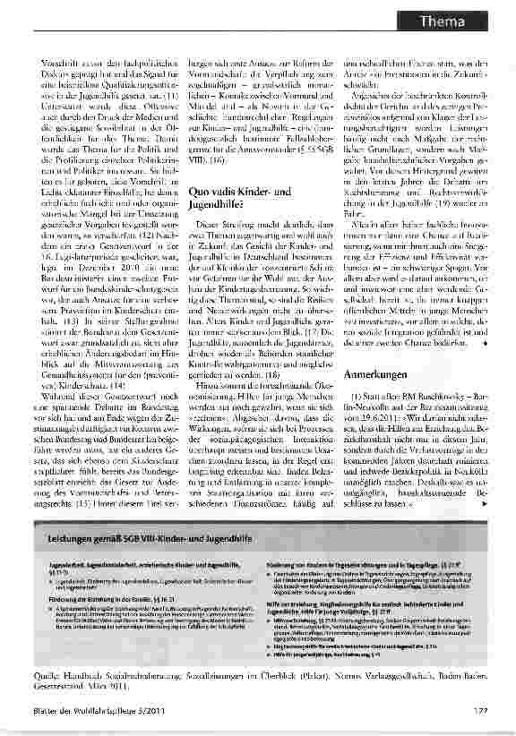 Vorschauseite 3: Angebote für alle jungen Menschen Die Entwicklung der Kinderund Jugendhilfe - ein Überblick