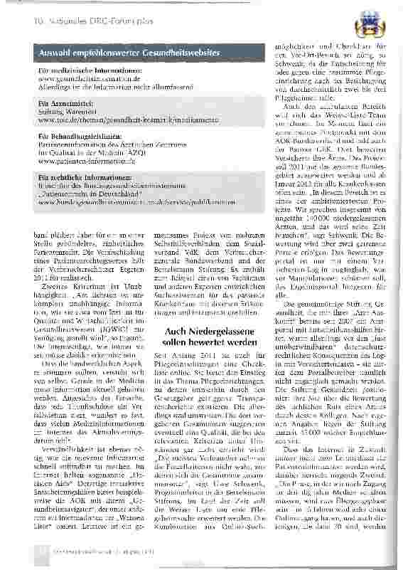 Vorschauseite 3: QualitätswettbewerbWas ist gute Verbraucherinformation?