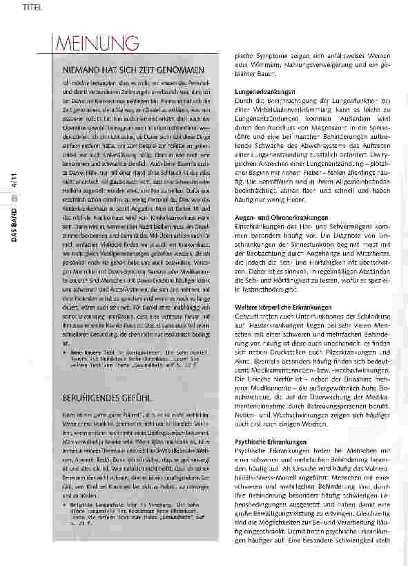 Vorschauseite 5: Gesundheitsvorsorge