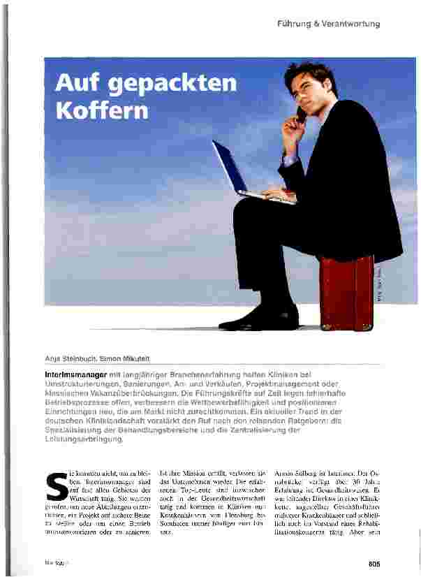 Vorschauseite 1: Auf gepackten Koffern