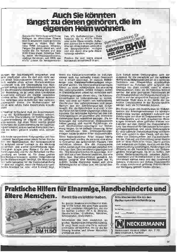 Vorschauseite 5: Praxis der Nephrologie 24. Folge: I. Iostopennephrographie