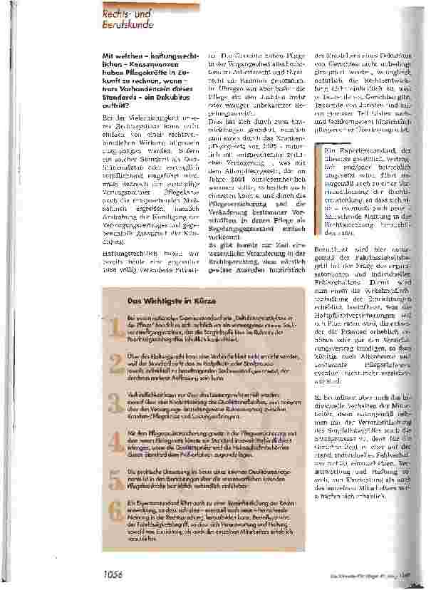 Vorschauseite 3: Rechtliche Verbindlichkeit von nationalen Standards