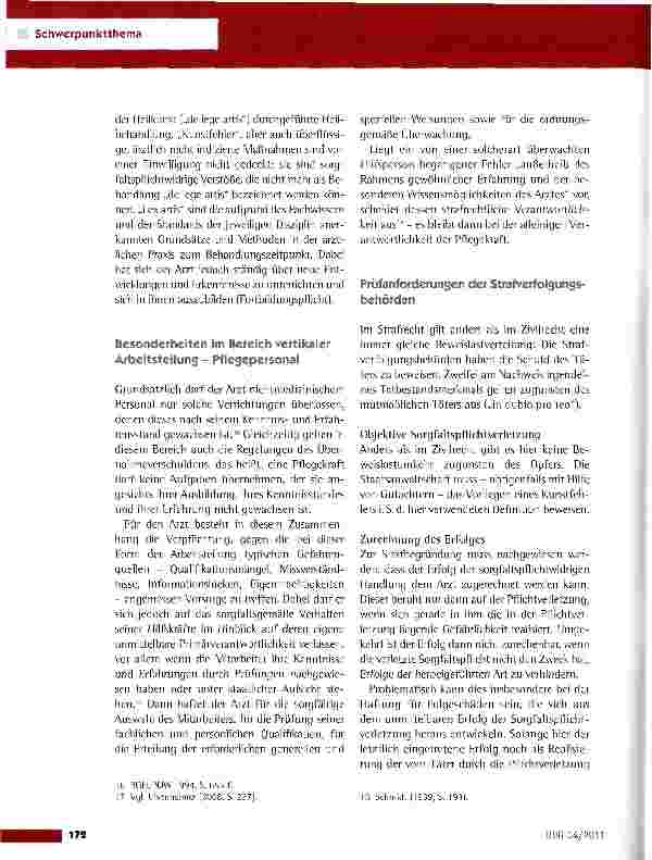 Vorschauseite 5: Strafrechtliche Sanktionierung ärztlicher Kunstfehler