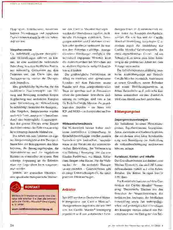Vorschauseite 2: Das Castillo Morales®-Konzept