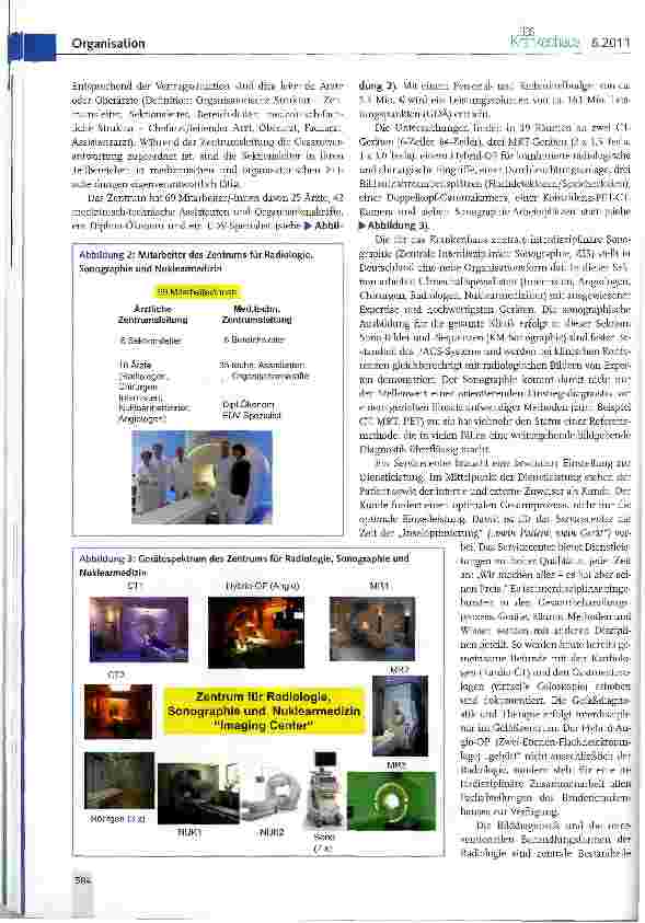 Vorschauseite 2: Das Zentrum für Radiologie, Sonographie und „Imaging Center) im Krankenhaus der Barmherzigen Brüder Trier