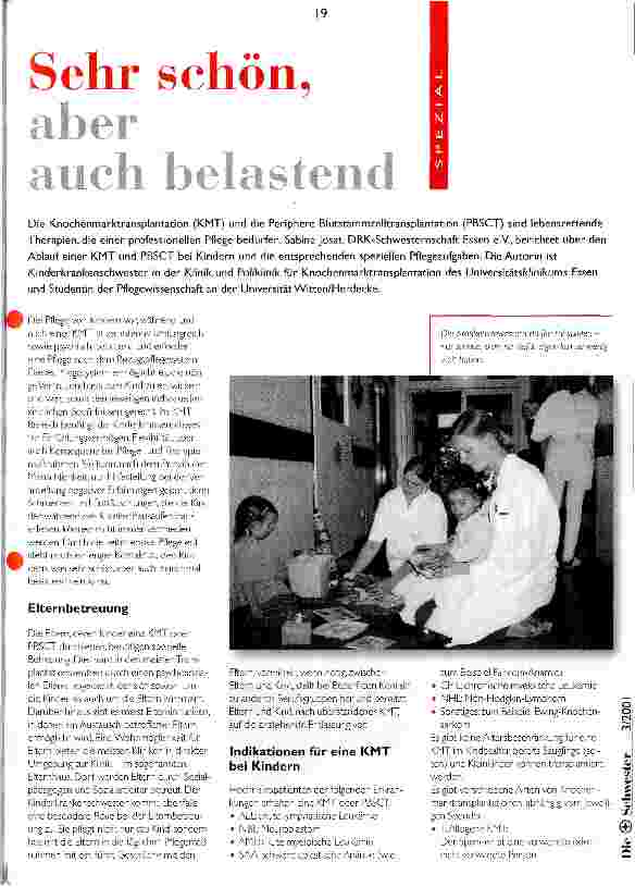 Vorschauseite 1: Sehr schön, aber auch belastend