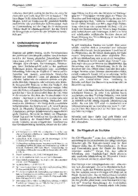 Vorschauseite 2: Gewalt in der Pflege Juristische Verantwortung und Verantwortlichkeit der Pflegekraft und der Pflegeeinrichtung
