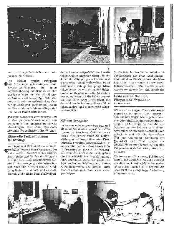 Vorschauseite 2: Altenpflegeschule Insula