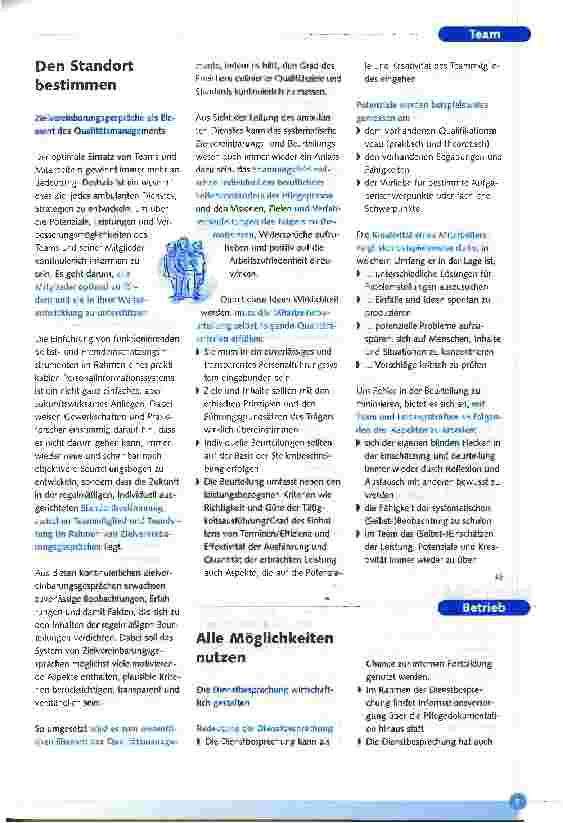 Vorschauseite 3: Mehr Qualität durch Pflegevisite