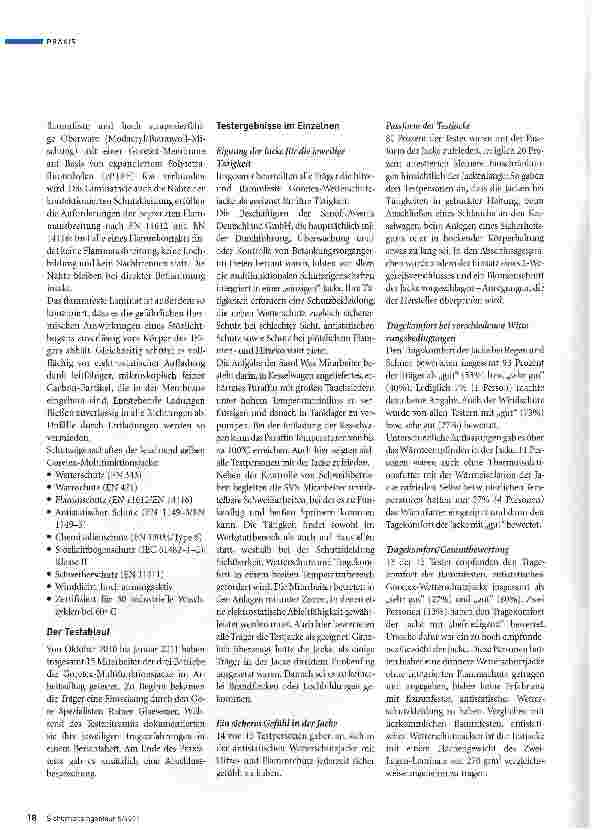 Vorschauseite 2: Was sagt die Praxis?