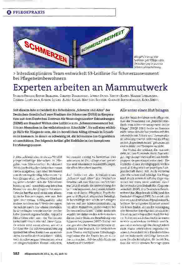 Vorschauseite 1: Experten arbeiten an Mammutwerk